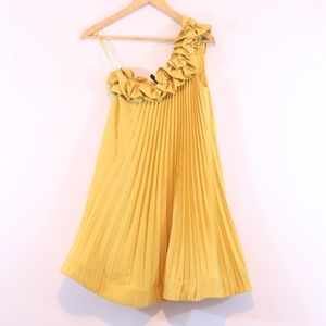 BCBG Maxzaria Cece Sunburst Pleated Dress